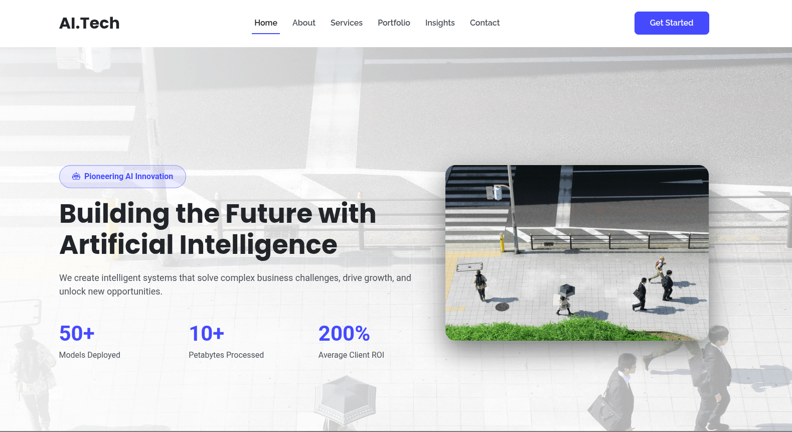 AI Portfolio Theme